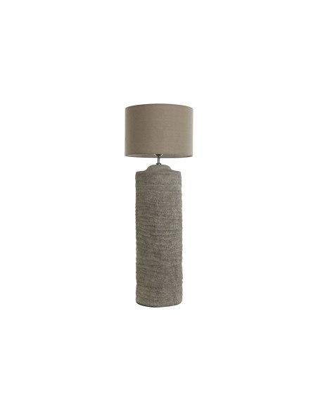 Lampe de bureau Home ESPRIT Gris Ciment 50 W 220 V 24 x 24 x 82 cm