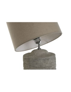 Lampe de bureau Home ESPRIT Gris Ciment 50 W 220 V 24 x 24 x 82 cm 2