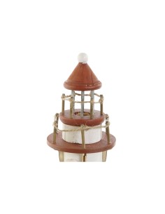 Figurine Décorative Home ESPRIT Bleu Blanc Rouge 11 x 7,5 x 36,5 cm (2 Unités) 2