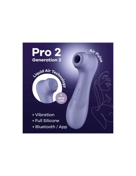 Aspirateur à clitoris Satisfyer PRO 2 GENERATION 3 Violet