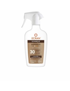 Lait solaire Ecran Sunnique Broncea+ Bronzant Spf 30 (270 ml)