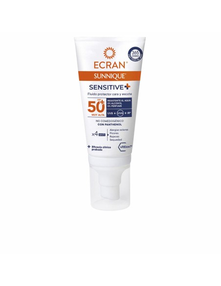 Protecteur Solaire Ecran ECRAN SUNNIQUE Spf 50+ 50 ml