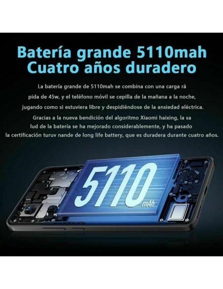 Smartphone Xiaomi MZB0INYEU 6,67" 8 GB RAM 256 GB Noir