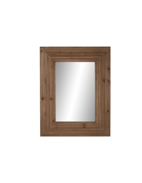 Miroir mural Home ESPRIT Marron Naturel Moderne 104 x 9 x 135 cm