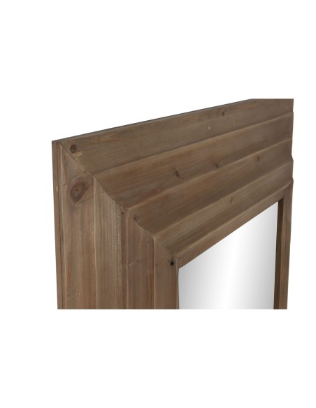Miroir mural Home ESPRIT Marron Naturel Moderne 104 x 9 x 135 cm