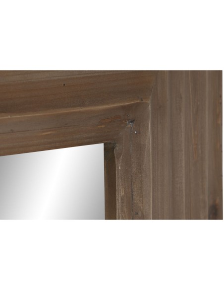 Miroir mural Home ESPRIT Marron Naturel Moderne 104 x 9 x 135 cm