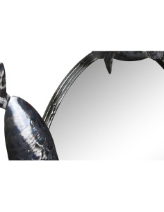 Miroir mural Home ESPRIT Argenté Poissons 70 x 10 x 110 cm 70 x 10 x 100 cm 2
