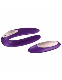 Vibration de Stimulation Double Satisfyer PARTNER PLUS Violet