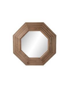 Miroir mural Home ESPRIT Marron Naturel Moderne 119 x 9 x 119 cm