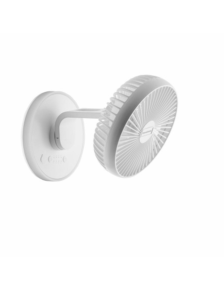 Ventilateur de Bureau Rechargeable avec LED FanLed InnovaGoods Ø6,6'' 4000 mAh