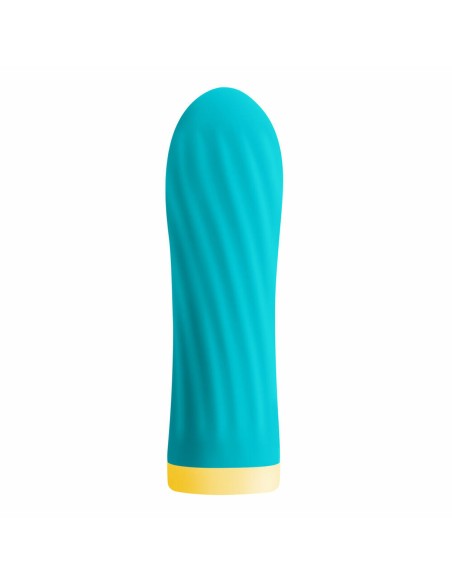 Vibromasseur à boules S Pleasures Turquoise (8,5 x 2,5 cm)