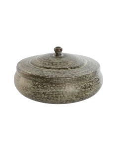 Boîte Décorative Home ESPRIT Vert Aluminium 42 x 42 x 23 cm