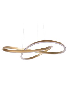 Suspension Home ESPRIT Blanc Doré Silicone Aluminium 55 W 80 x 80 x 20 cm 2