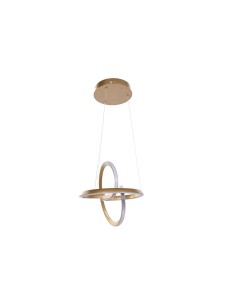 Suspension Home ESPRIT Blanc Doré Silicone Aluminium 55 W 40 x 40 x 42 cm