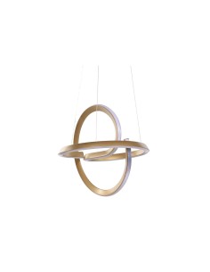 Suspension Home ESPRIT Blanc Doré Silicone Aluminium 55 W 40 x 40 x 42 cm 2
