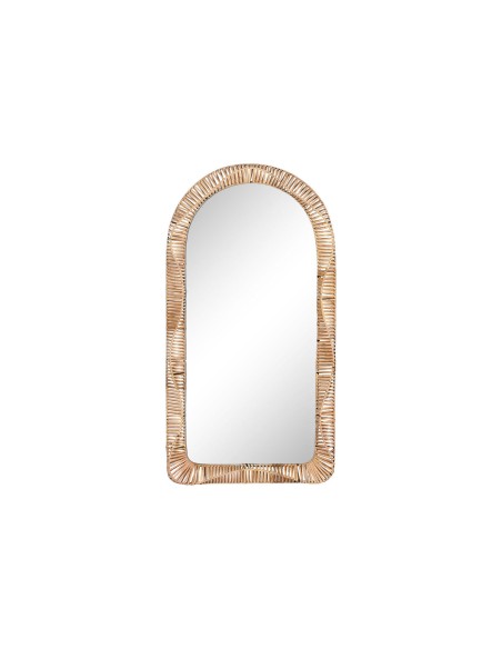 Miroir mural Home ESPRIT Naturel Tropical 61,5 x 7 x 117 cm