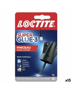 Adhésif instantané Loctite Super Glue-3 5 g (15 Unités)