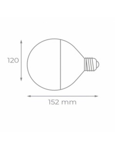 Lampe LED Iglux XG-1527-C V2 15 W E27 (3000 K) 2