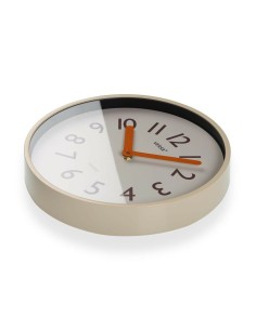 Horloge Murale Versa Crème Plastique Quartz 4 x 30 x 30 cm 2