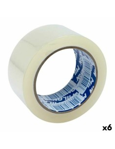 Ruban adhésif Milan Transparent Emballage 66 m 5 cm (6 Unités)