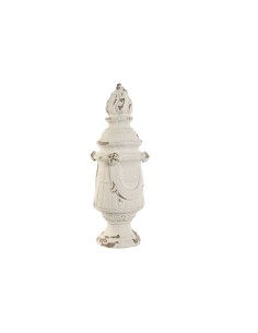 Figurine Décorative Home ESPRIT Blanc Décapé 24 x 24 x 60 cm