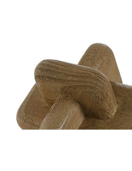 Figurine Décorative Home ESPRIT Marron Nœud 14 x 14 x 14 cm
