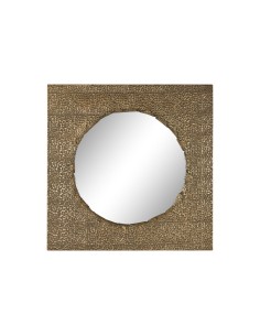 Miroir mural Home ESPRIT Doré 80 x 6 x 80 cm