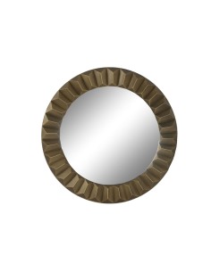 Miroir mural Home ESPRIT Doré Moderne 110,5 x 5,5 x 110,5 cm