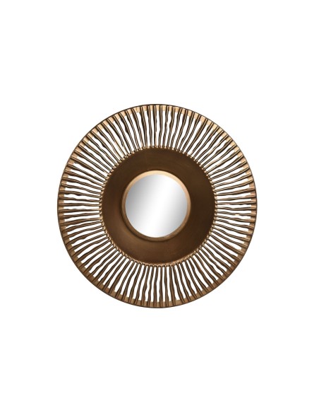 Miroir mural Home ESPRIT Cuivre 50 x 6,5 x 50 cm