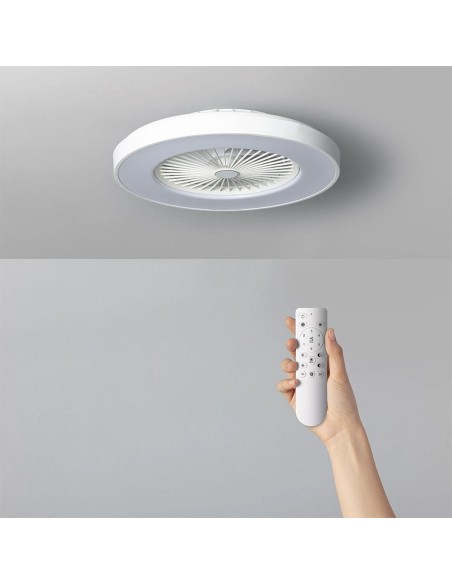 Ventilateur de Plafond avec Lumière Philips Blanc