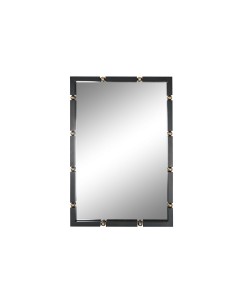 Miroir mural Home ESPRIT Noir Doré 64,5 x 5 x 96,5 cm