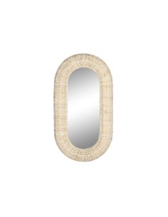 Miroir mural Home ESPRIT Naturel 68 x 7,5 x 128 cm 69 x 8,5 x 128,5 cm