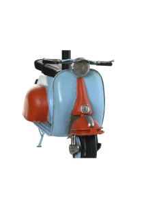 Lampe de bureau Home ESPRIT Bleu Orange Lin Métal 31 x 15 x 34 cm 2