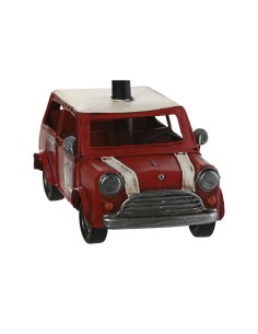 Lampe de bureau Home ESPRIT Blanc Rouge Lin Métal 20 x 14 x 27 cm 2