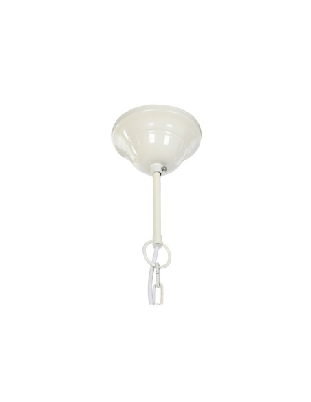Suspension Home ESPRIT Blanc Bambou Bois de manguier 50 W 48 x 48 x 57 cm
