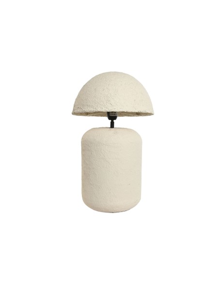 Lampe de bureau Home ESPRIT Blanc Papier Fer 50 W 220 V 30 x 30 x 53 cm