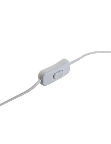 Lampe de bureau Home ESPRIT Blanc Papier Fer 50 W 220 V 30 x 30 x 53 cm