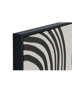 Cadre Home ESPRIT Noir Beige Moderne 83 x 4,5 x 123 cm (2 Unités) 2