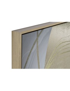 Cadre Home ESPRIT Blanc Noir Beige Doré Femme 83 x 4,5 x 123 cm (2 Unités) 2