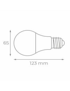 Lampe LED Iglux XST-1227-F V2 12 W E27 1100 Lm (5000 K) (5500 K)