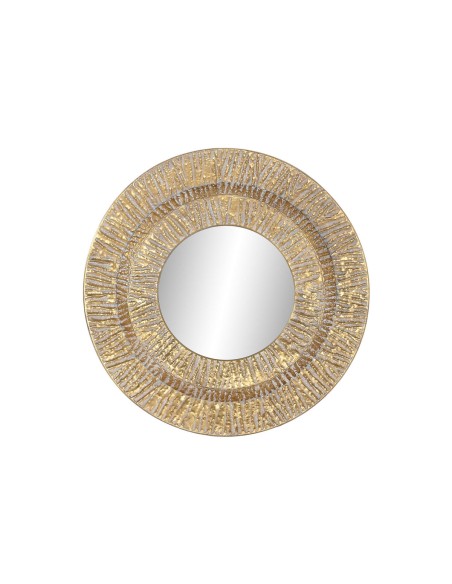 Miroir mural Home ESPRIT Doré Métal Verre Moderne 78 x 4,5 x 78 cm