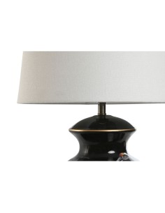 Lampe de bureau Home ESPRIT Noir Doré Céramique 50 W 220 V 40 x 40 x 70 cm 2
