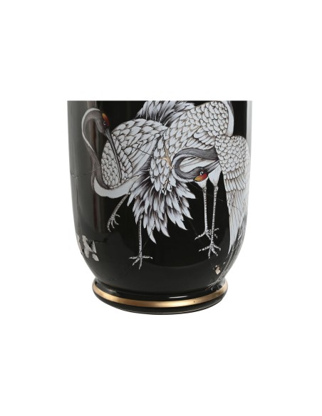 Lampe de bureau Home ESPRIT Noir Doré Céramique 50 W 220 V 40 x 40 x 70 cm