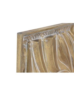 Décoration murale Home ESPRIT Doré 94,5 x 4,5 x 94,5 cm (2 Unités) 2