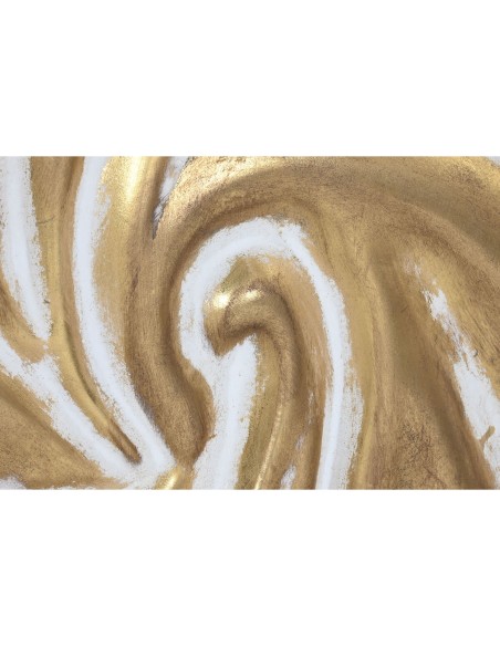 Décoration murale Home ESPRIT Doré 94,5 x 4,5 x 94,5 cm (2 Unités)