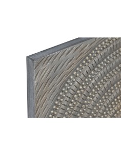 Décoration murale Home ESPRIT Doré Moderne 80 x 3,5 x 80 cm (4 Pièces) 2