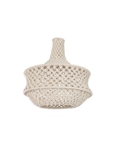 Écran de lampe Home ESPRIT Naturel Boho 40 x 40 x 42 cm