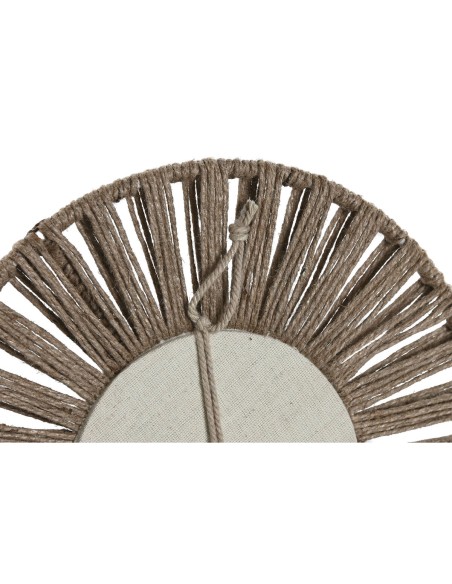 Ensemble de miroirs Home ESPRIT Naturel Tropical 20 x 1 x 20 cm (3 Pièces)