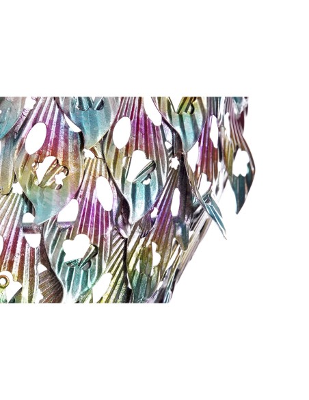 Décoration murale Home ESPRIT Multicouleur Lézard 25 x 6,5 x 51 cm