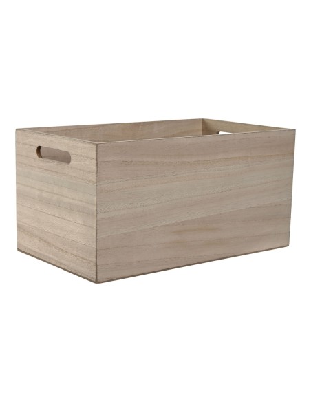 Boîte Décorative Home ESPRIT Multicouleur Naturel Bois MDF 36 x 21 x 18 cm